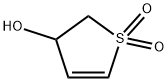 2,3-ジヒドロチオフェン-3-オール1,1-ジオキシド 化学構造式