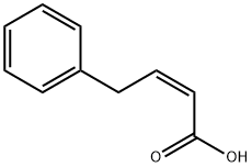 (Z)-4-Phenyl-2-butenoic acid Struktur