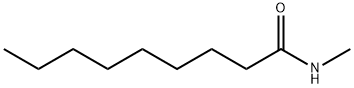 N-メチルノナンアミド 化学構造式