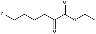6-クロロ-2-オキソヘキサン酸エチル 化学構造式
