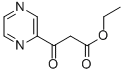 β-オキソ-2-ピラジンプロピオン酸エチル 化学構造式