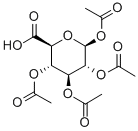 1,2,3,4-TETRA-O-ACETYL--D-GLUCURONIC ACID, 62133-77-1, 结构式