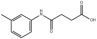 4-[(3-methylphenyl)amino]-4-oxobutanoic acid Struktur
