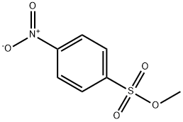 METHYL 4-NITROBENZENESULFONATE Struktur