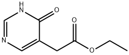 ETHYL2-(4-HYDROXYPYRIMIDIN-5-YL)ACETATE, 6214-46-6, 结构式