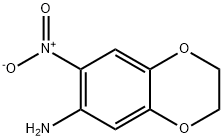 7-NITRO-2,3-DIHYDRO-BENZO[1,4]DIOXIN-6-YLAMINE Struktur