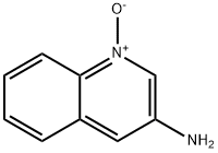 3-Quinolinamine,1-oxide(9CI) Struktur