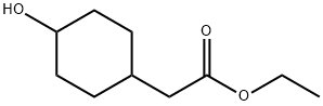 2-(4-羟基环己基)乙酸乙酯, 62141-22-4, 结构式