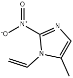 1-Vinyl-2-nitro-5-methyl-1H-imidazole Struktur