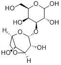 3-O-(3,6-アンヒドロ-α-D-ガラクトピラノシル)-D-ガラクトピラノース 化学構造式