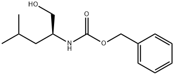 (S)-benzyl 1-hydroxy-4-Methylpentan-2-ylcarbaMate Struktur