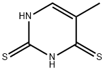(5-methyl)dithiouracil  Struktur