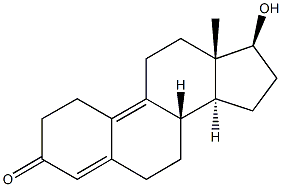 9(10)-Dehydronandrolone Structure