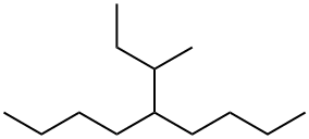 5-(1-甲基丙基)-壬烷 结构式