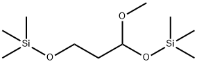 [(1-Methoxy-1,3-propanediyl)bis(oxy)]bis(trimethylsilane) Struktur
