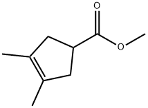 3-Cyclopentene-1-carboxylic acid, 3,4-dimethyl-, methyl ester (9CI) Struktur