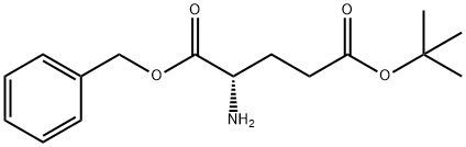 L-GlutaMic acid, 5-(1,1-diMethylethyl) 1-(phenylMethyl) ester Struktur