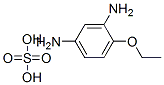 4-乙氧基-M-苯二胺硫酸盐, 6219-69-8, 结构式