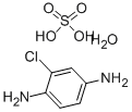2-Chlorobenzene-1,4-diammonium sulphate Struktur