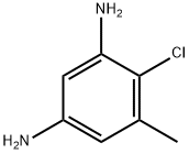 1,3-Benzenediamine,  4-chloro-5-methyl- Structure