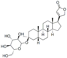 3 alpha-methyldigitoxigenin glucoside Struktur
