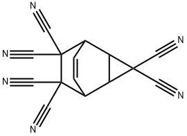 Tricyclo[3.2.2.02,4]non-8-ene-3,3,6,6,7,7-hexacarbonitrile 结构式