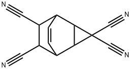 Tricyclo[3.2.2.02,4]non-8-ene-3,3,6,7-tetracarbonitrile Struktur