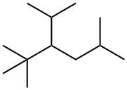 3-ISOPROPYL-2,2,5-TRIMETHYLHEXANE Struktur