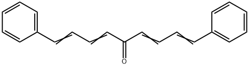1,9-DIPHENYL-1,3,6,8-NONATETRAEN-5-ONE Struktur