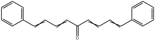 1,9-DIPHENYL-1,3,6,8-NONATETRAEN-5-ONE Structure