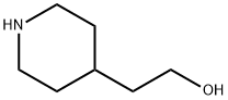 4-ピペリジンエタノール 化学構造式