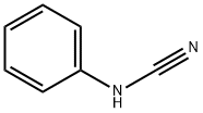 N-苯基氰胺, 622-34-4, 结构式
