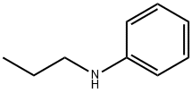 N-丙基苯胺,622-80-0,结构式