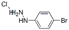 4-Bromophenylhydrazine hydrochloride Struktur