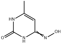 2,4(1H,3H)-Pyrimidinedione, 6-methyl-, 4-oxime (9CI) 结构式