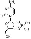 2ˊ-脱氧胞苷 3ˊ-一磷酸, 6220-63-9, 结构式