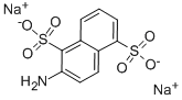 2-NAPHTHYLAMINE-1,5-DISULFONIC ACID DISODIUM SALT Struktur