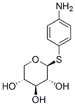 4-氨基苯基1-硫代-β-D-吡喃木糖苷, 62205-43-0, 结构式