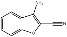 3-AMINO-1-BENZOFURAN-2-CARBONITRILE 化学構造式