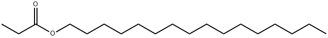 プロピオン酸ヘキサデシル 化学構造式