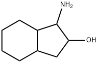 1-AMINOOCTAHYDRO-1H-INDEN-2-OL Structure