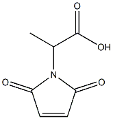 N-MALEONYL-(S)-ALANINE Struktur