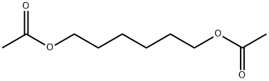 1,6-ジアセトキシヘキサン 化学構造式