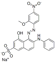 酸性黑 BR, 6222-55-5, 结构式