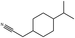 4-(isopropyl)-cyclohexaneacetonitrile Structure