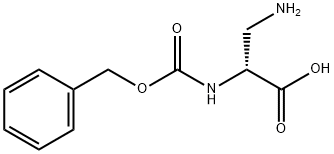 CBZ-BETA-AMINO-D-ALANINE 化学構造式