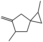1,5-ジメチル-6-メチレンスピロ[2.4]ヘプタン 化学構造式