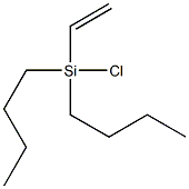 Dibutylchloroethenylsilane Structure
