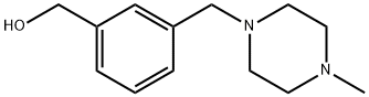 3-[(4-甲基哌嗪-1-基)甲基]苯基}甲醇, 622381-66-2, 结构式