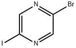 2-BROMO-5-IODOPYRAZINE Structure